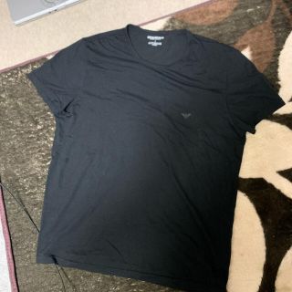 エンポリオアルマーニ(Emporio Armani)のエンポリオアルマーニ　tシャツ　ブラック　sサイズ(Tシャツ/カットソー(半袖/袖なし))