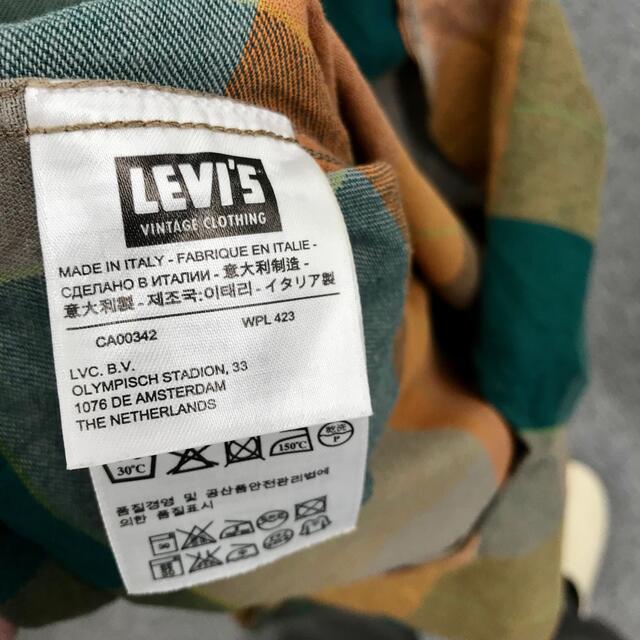 Levi's(リーバイス)のLevi's vintage clothing ロングホーン チェックシャツ メンズのトップス(シャツ)の商品写真