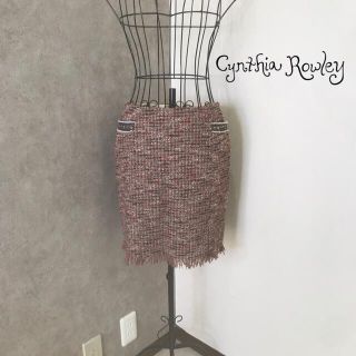 シンシアローリー(Cynthia Rowley)のシンシアローリー♡ツイードスカート(ミニスカート)