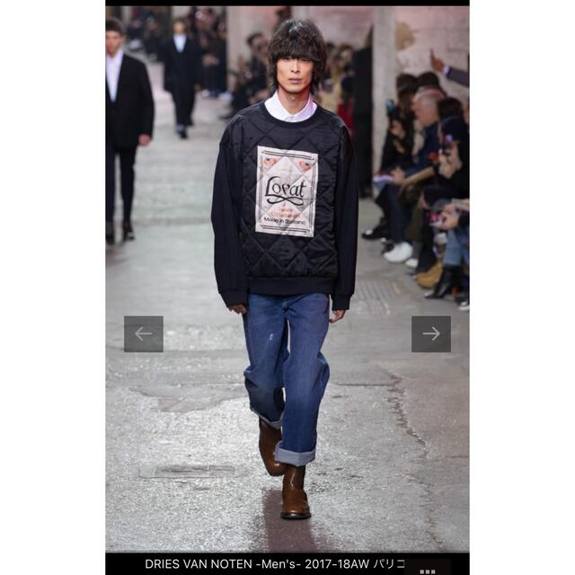 DRIES VAN NOTEN - 17aw DRIES VAN NOTEN ダメージ加工 ドリスヴァン