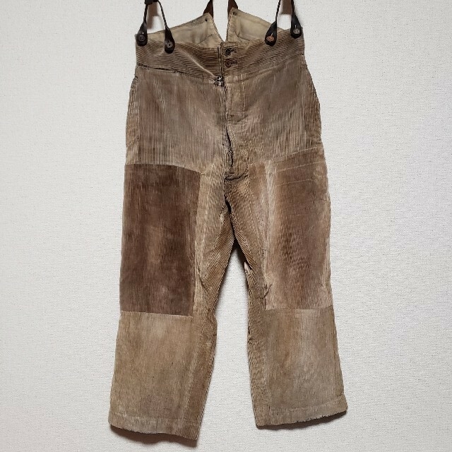 最終価格】~1920's French corduroy pants 最高の品質の vivacf.net