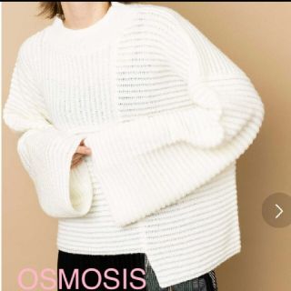 オズモーシス(OSMOSIS)のOSMOSIS オズモーシス 切替ニットプルオーバー(ニット/セーター)