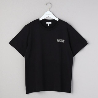 アクネ(ACNE)のGANNI ロゴＴ人気色black タグ付き(Tシャツ(半袖/袖なし))