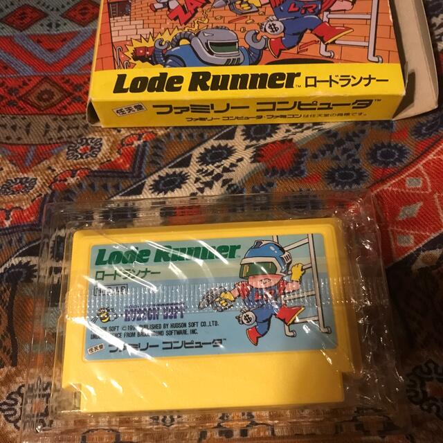 HUDSON(ハドソン)のロードランナー　ファミコン エンタメ/ホビーのゲームソフト/ゲーム機本体(家庭用ゲームソフト)の商品写真