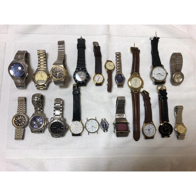 ⑥ 時計 一式 おまとめ 各メーカー多数 20点 メンズの時計(腕時計(アナログ))の商品写真