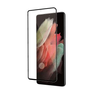 Galaxy S22 Ultra 5G 3D曲面 ガラス保護フィルム L111(保護フィルム)