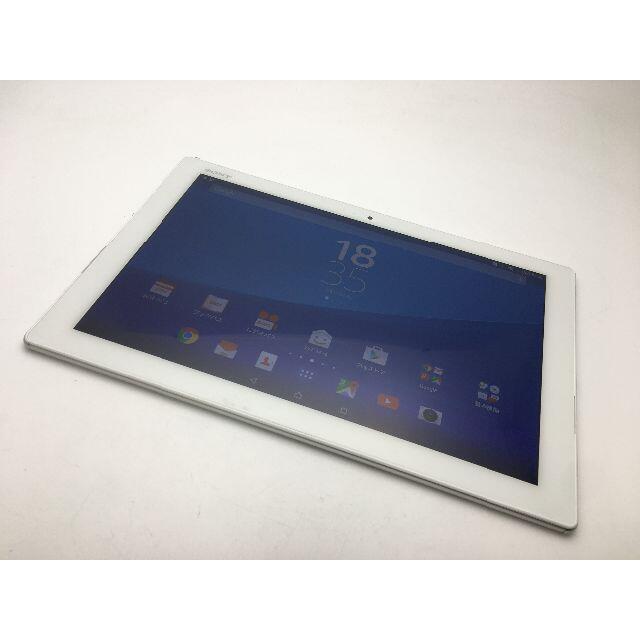 au機種名SIMフリー au Xperia Z4 Tablet SOT31 白美品R329