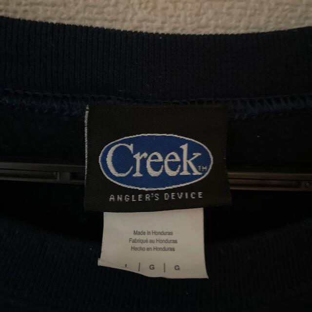 creek スウェット L メンズのトップス(スウェット)の商品写真