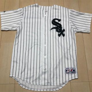 マジェスティック(Majestic)のホワイトソックス MLB ユニフォーム Lサイズ レプリカ 野球 メジャー(ウェア)