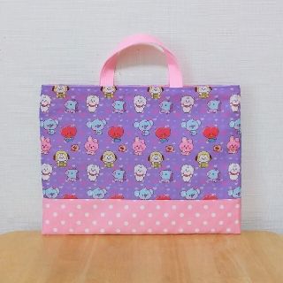 《りぃさ様専用》シューズバッグ他2点 ハンドメイド【BT紫】(シューズバッグ)