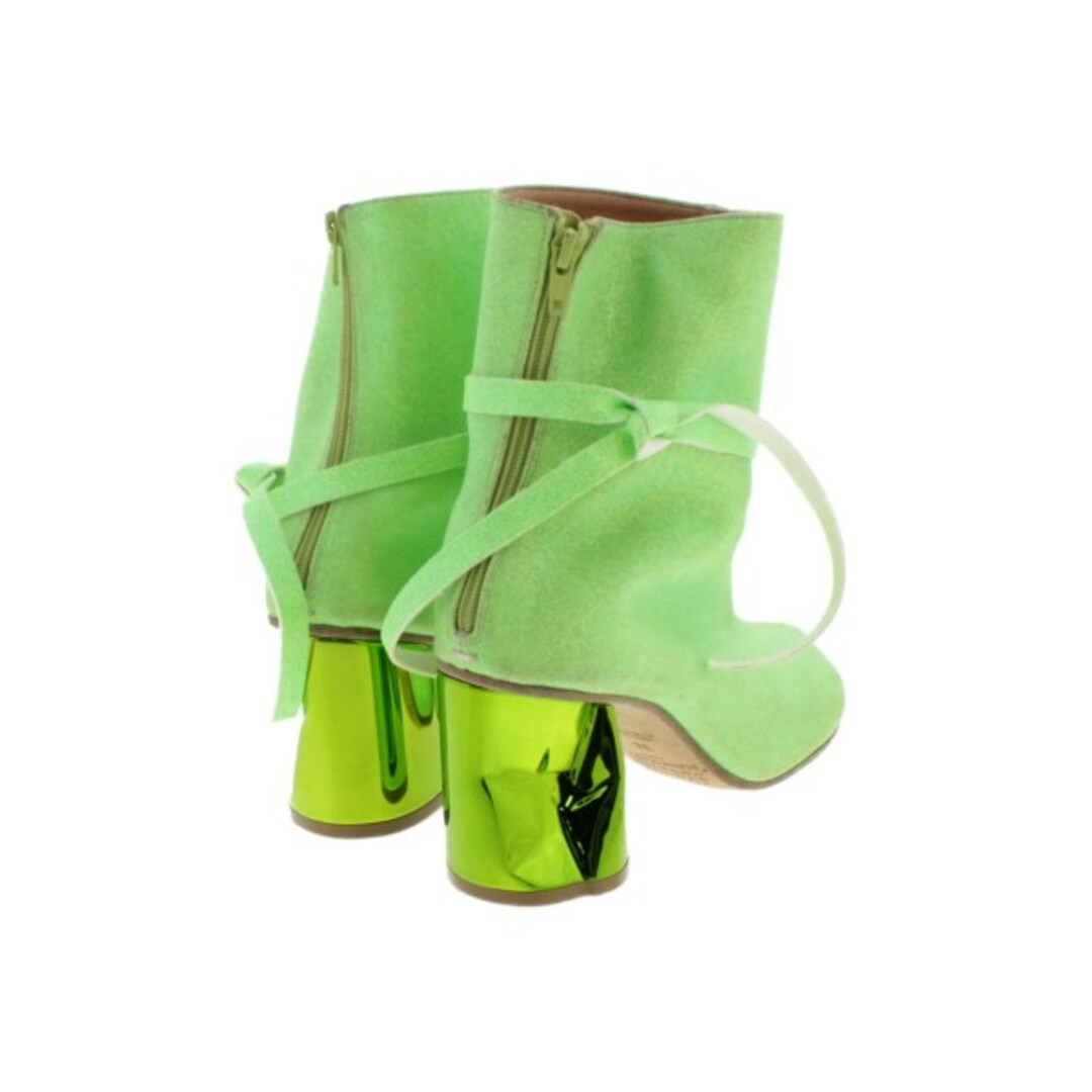 Maison Margiela ブーツ 35(21.5cm位) 緑系ショートヒール高さ