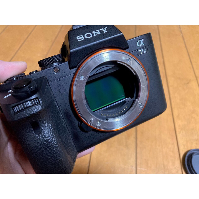 SONY(ソニー)のsony α7ii ボディ（SONY ILCE−7M2 ） スマホ/家電/カメラのカメラ(ミラーレス一眼)の商品写真