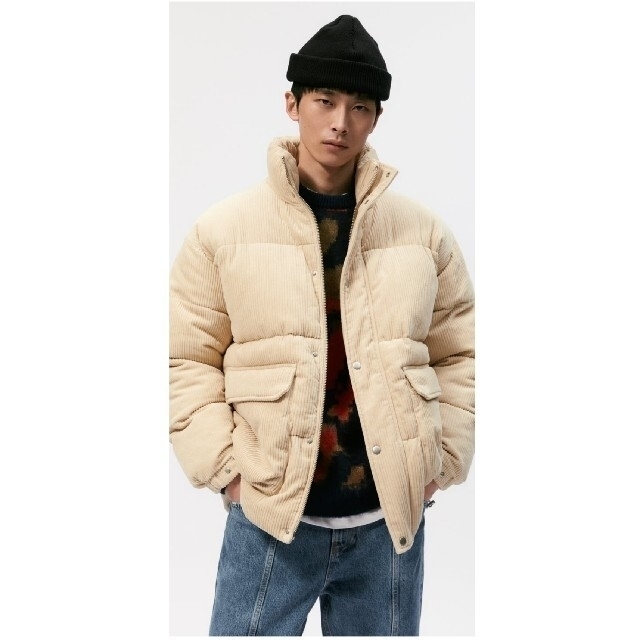 ZARA - ZARA コーデュロイ パフジャケットの通販 by NM'sshop ZARA - ZARA コーデュロイ パフジャケットの通販 by NM'sshop