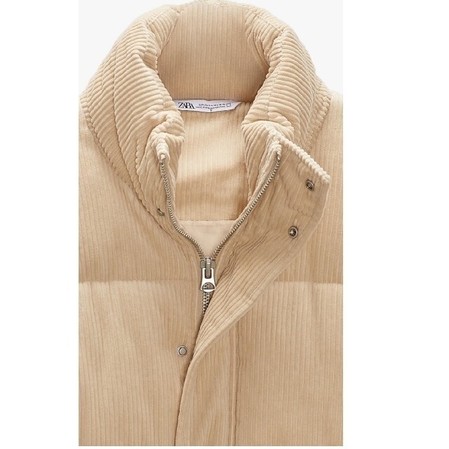 ZARA - ZARA コーデュロイ パフジャケットの通販 by NM'sshop ZARA - ZARA コーデュロイ パフジャケットの通販 by NM'sshop