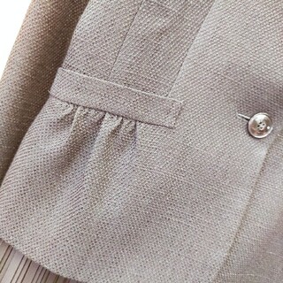 INDIVI ツイードジャケット スカート ３点セット M 黒
