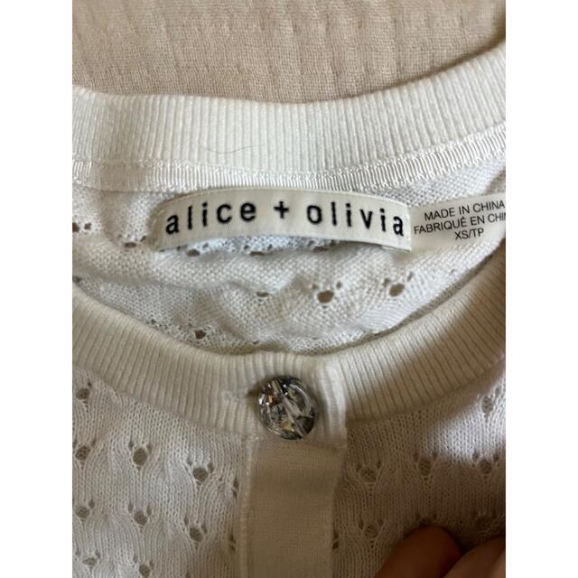 Alice+Olivia(アリスアンドオリビア)のアリスアンドオリビア　カーディガン レディースのトップス(カーディガン)の商品写真