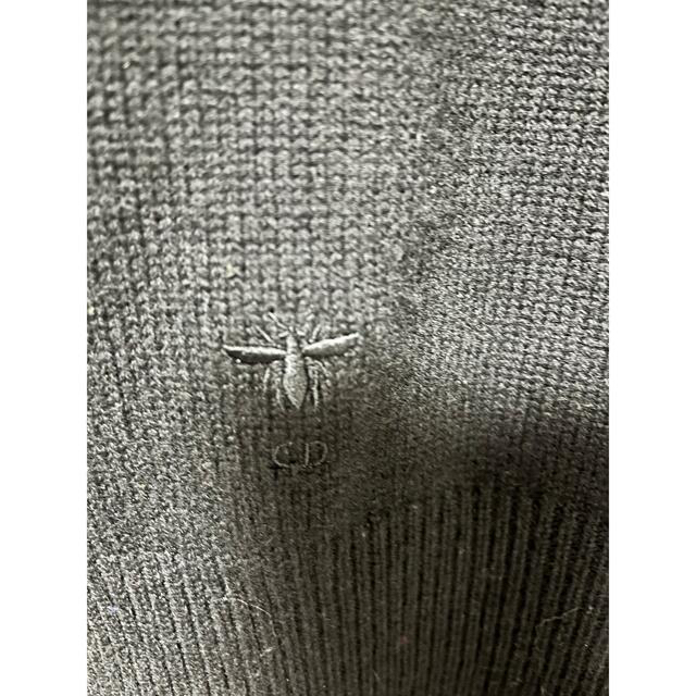 Christian Dior - 2019AW DIOR カシミヤ ニット bee 刺繍 ポロニット36