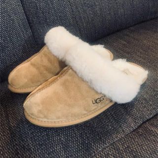 アグ(UGG)のUGGアグモカシンシューズスリッポンシューズ美品(スリッポン/モカシン)