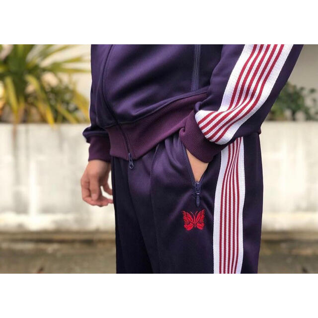 SALE/58%OFF】 Needles トラックパンツ エッグプラント パープル kids