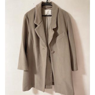 スリーワンフィリップリム(3.1 Phillip Lim)の3.1PhillipLim フィリップリム　ベージュウールコート(チェスターコート)