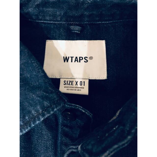 W)taps(ダブルタップス)のWTAPS LP / LS / COTTON. DENIM  Sサイズ　21aw メンズのトップス(シャツ)の商品写真