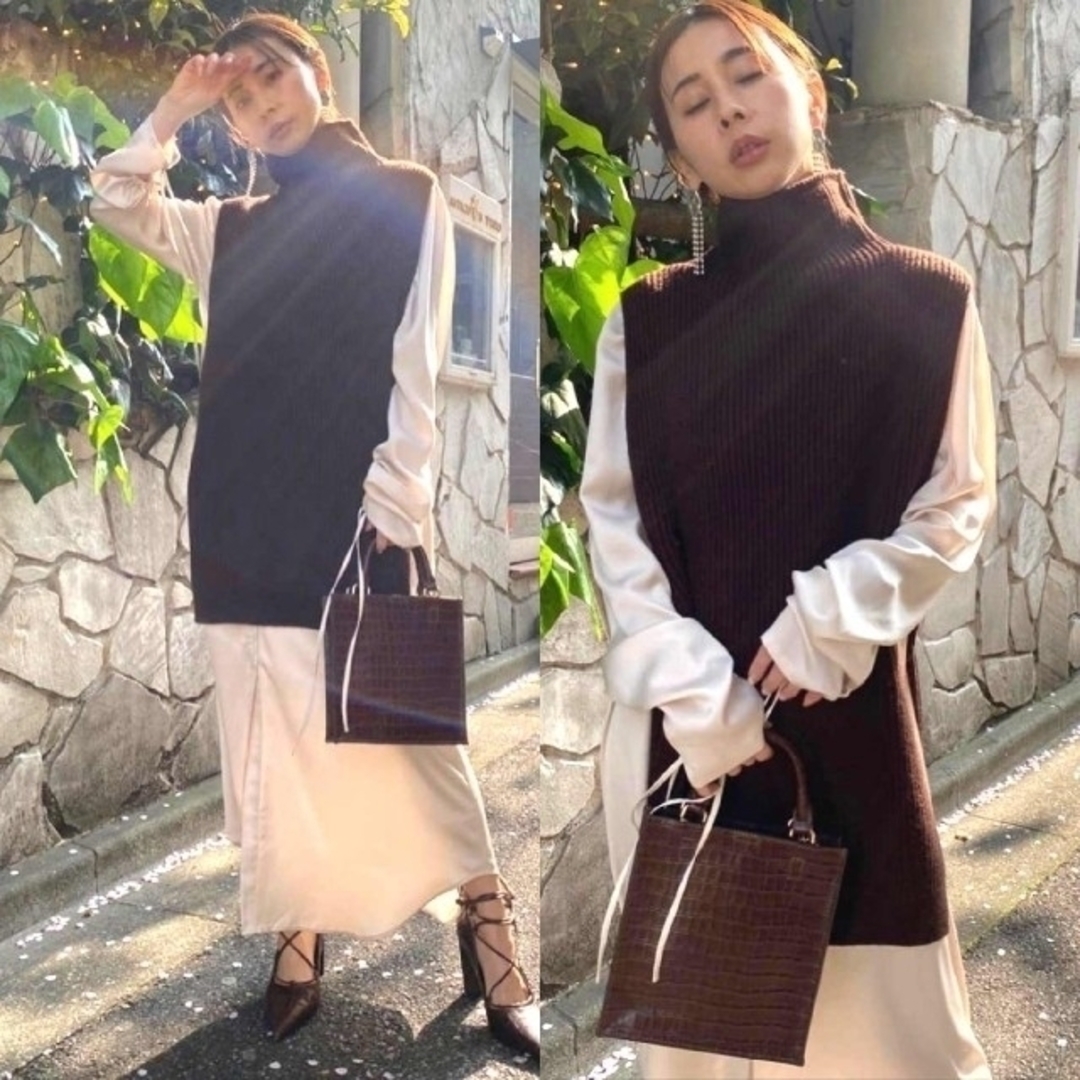 Ameri VINTAGE - Ameri【タグ付新品】セット ベスト シャツ Ameri VINTAGE - Ameri【タグ付新品】セット ベスト シャツ