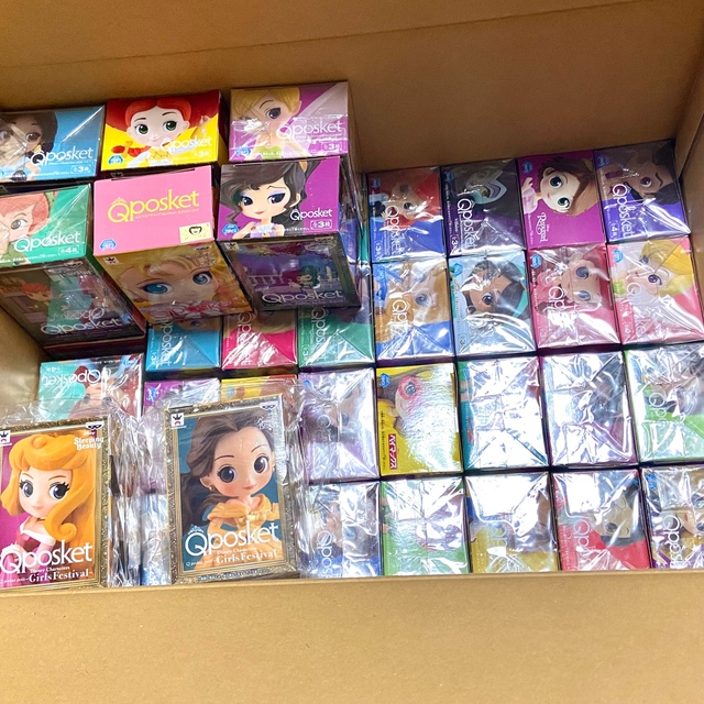 フィギュア Disney - 新品!ディズニー Qposket petit まとめ売り