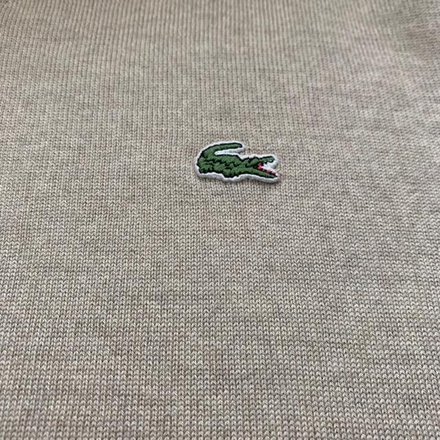 【LACOSTE】ラコステ アースカラー Vネック ニット セーター
