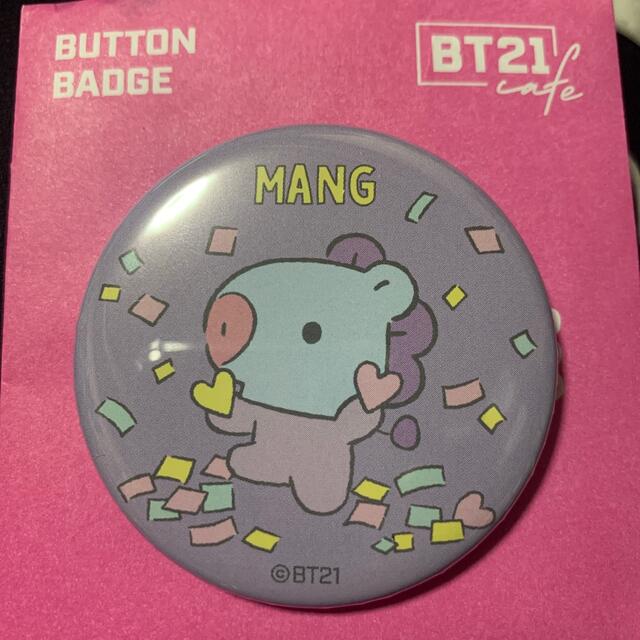 BT21カフェ 缶バッジ エンタメ/ホビーのCD(K-POP/アジア)の商品写真