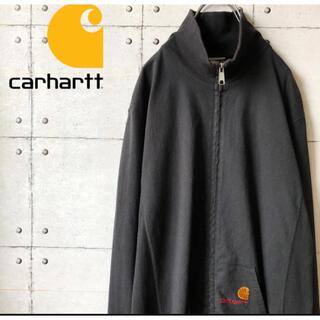 carhartt - 【激レア】カーハート ビッグサイズ ワンポイント  トラックジャケット ブラック
