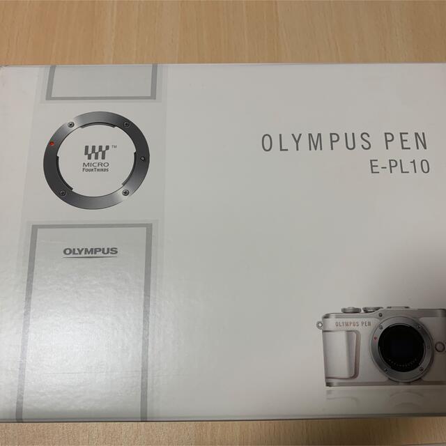 OLYMPUS PEN E-PL10 EZ ダブルズームキット WHITEOLYMPUS