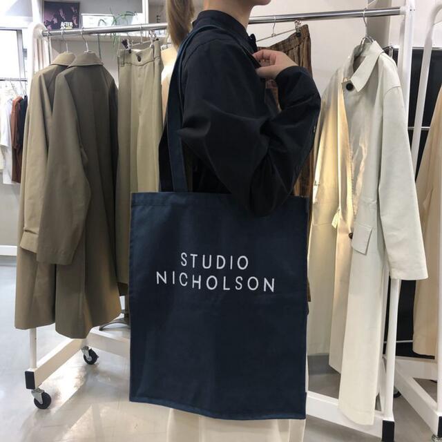 【新品】STUDIO NICHOLSON Cotton Canvas Tote