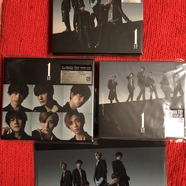 取扱店舗) SixTONES 1ST 原石盤、 音色盤、 通常盤 3枚セット おまけ