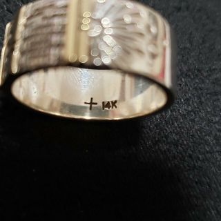 ノーバートペシュラカイ シルバー 14k リング インディアンジュエリー ナバホ