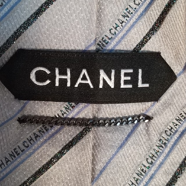 CHANEL(シャネル)の#7お値打ち9900円CHANEL★シャネル　ネクタイ　オシャレ メンズのファッション小物(ネクタイ)の商品写真