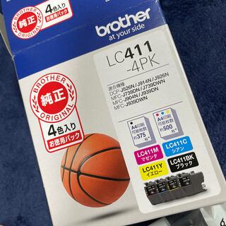 ブラザー(brother)のbrother 純正インクカートリッジ 4色パック LC411-4PK(その他)
