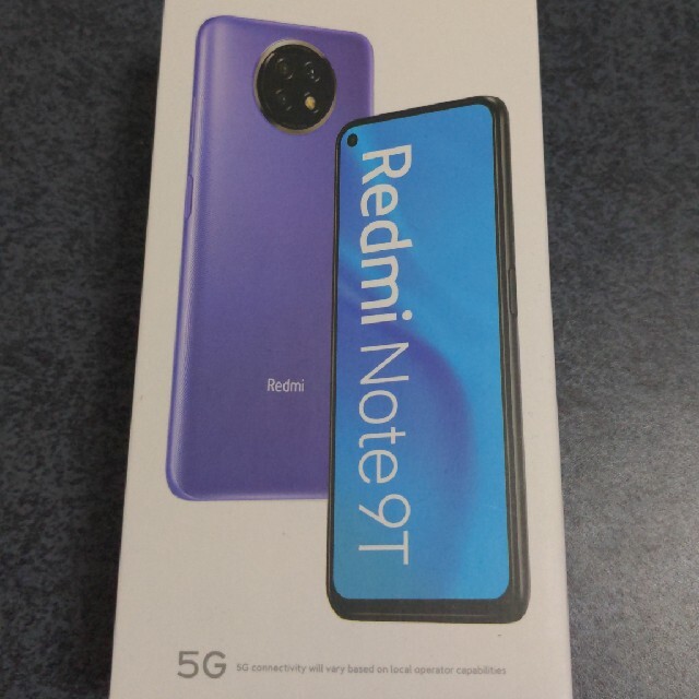 新品　Redmi Note9T