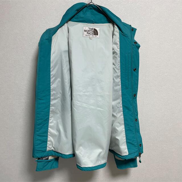 THE NORTH FACE(ザノースフェイス)の海外限定版 ノースフェイス マウンテンパーカー 水色 メンズ M 機能性抜群 メンズのジャケット/アウター(マウンテンパーカー)の商品写真