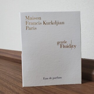 メゾンフランシスクルジャン(Maison Francis Kurkdjian)のメゾンフランシスクルジャン ジェントル フルイディティ ゴールド　EDP2ml(ユニセックス)