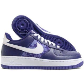 ナイキ(NIKE)のNIKE AIR FORCE 1 WMNS PUP/WHT 23.5cm(スニーカー)