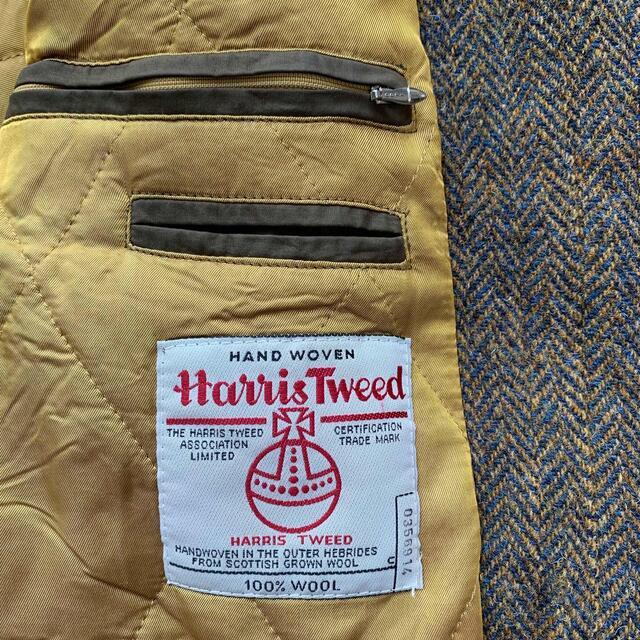 Harris Tweed(ハリスツイード)のハリスツイード　ブルゾン　古着 メンズのジャケット/アウター(ブルゾン)の商品写真