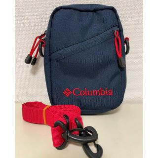 コロンビア(Columbia)の【Columbia】ポーチ／ショルダー　（ネイビー×レッド）(ショルダーバッグ)