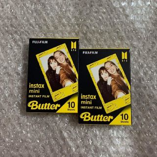 フジフイルム(富士フイルム)のBTS Butter チェキ フィルム 2セット ③ FC限定(アイドルグッズ)