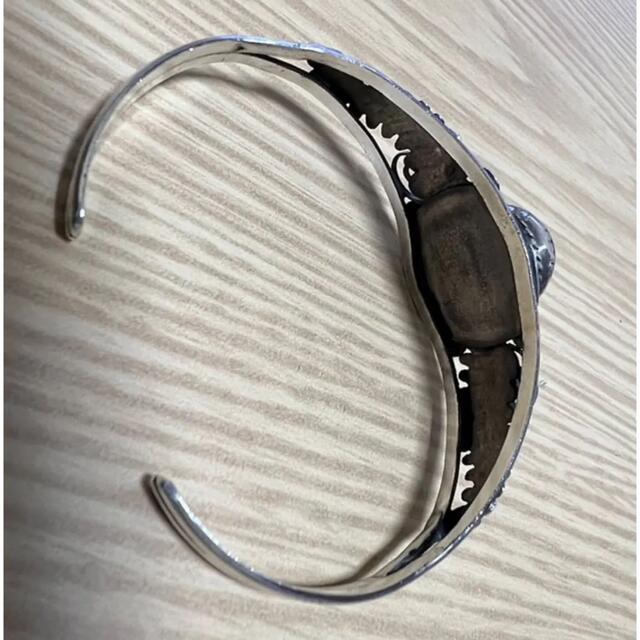 美品 一点もの!インディアンジュエリー バングル シルバー ユニ