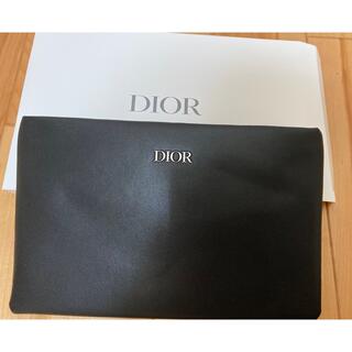 Christian Dior - Dior ノベルティ ポーチ 千鳥格子 黒