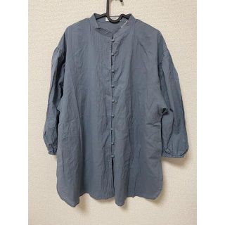 サマンサモスモス(SM2)のルナハナ様専用　sm2blue ボイルボリューム袖ブラウス(シャツ/ブラウス(長袖/七分))