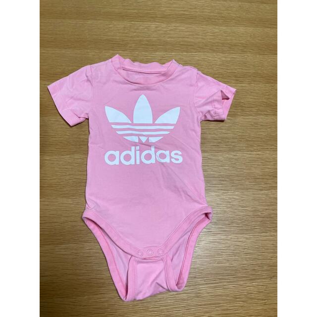 adidas(アディダス)のadidas ベビー　ロンパース キッズ/ベビー/マタニティのベビー服(~85cm)(ロンパース)の商品写真