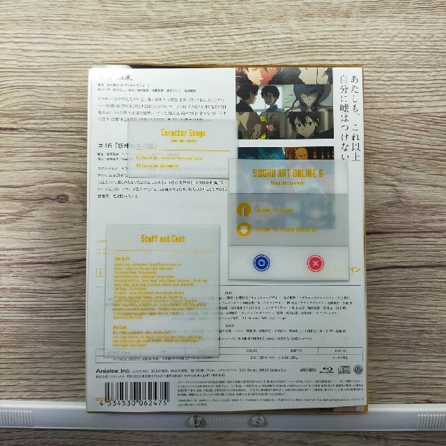 425  1   ソードアート・オンライン　6（完全生産限定版） Blu-ray エンタメ/ホビーのDVD/ブルーレイ(アニメ)の商品写真