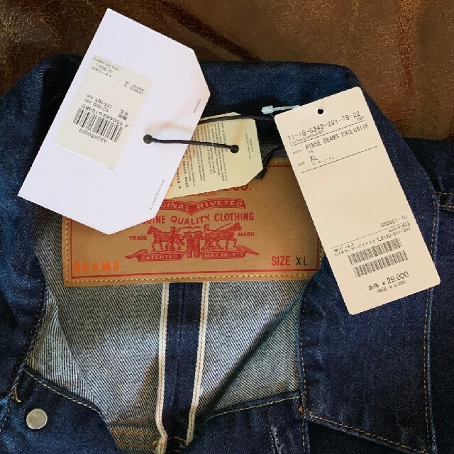 Levi's(リーバイス)のBEAMS Levi's  別注 Super Wide Trucker XL メンズのジャケット/アウター(Gジャン/デニムジャケット)の商品写真