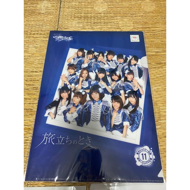 KYORAKU(キョウラク)の【未使用品】ぱちんこAKB48 チームサプライズ　クリアファイル　3枚セット エンタメ/ホビーのタレントグッズ(アイドルグッズ)の商品写真